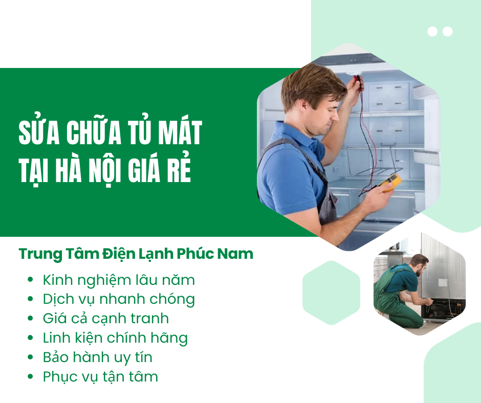 Sửa chữa tủ mát